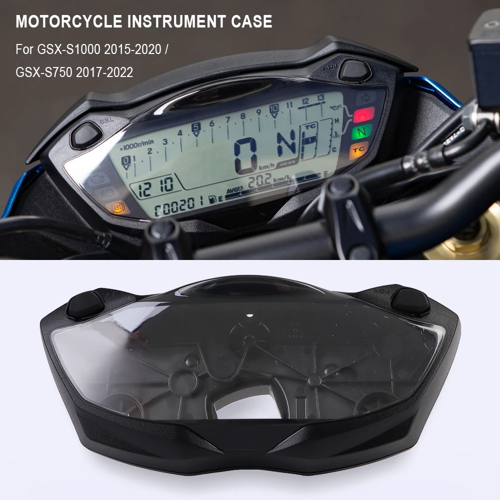 

Motorcycle Instrument Case For Suzuki GSX-S1000 2015-2020 GSX-S750 2017-2022 Speedometer Shell Dashboard Housing Accessories