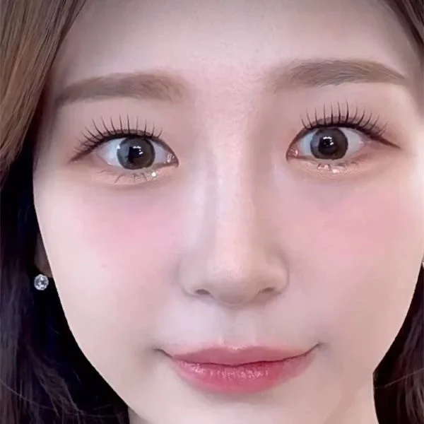 DINGSEN 5 Paar künstliche Wimpern, Korea Idol-Wimpern, Anime-Wimpern, U-förmig, natürlicher transparenter Stiel, weiche, natürliche Wimpern, Make-up – Detail 3