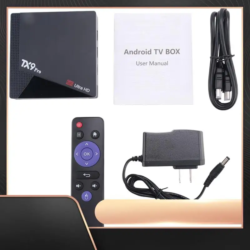 

Smart Tv Box 6K HD Dual Brand 2.4G 5.8G Wifi Media Player Aiiwinner H313 Smart TV Box US Plug