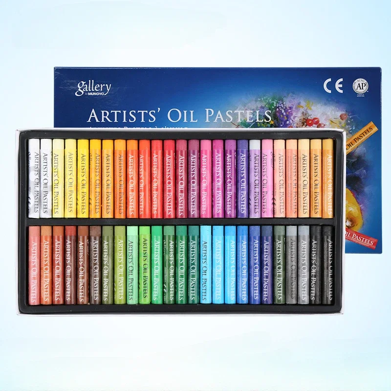 Korea MUNGYO 50 Color Oil Painting Stick Student Soft Crayon DIY Graffiti Paintbrush Suitable for Children's School Stationery