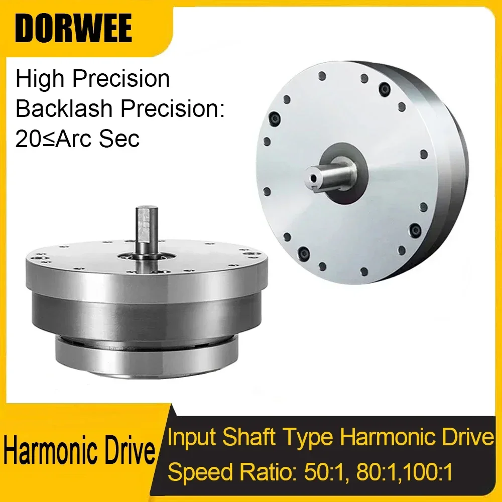 

Input Shaft Type Harmonic Drive Harmonic Reducer for Stepper Servo Motor High Precision Harmonic Gearbox Industry Robot Machine