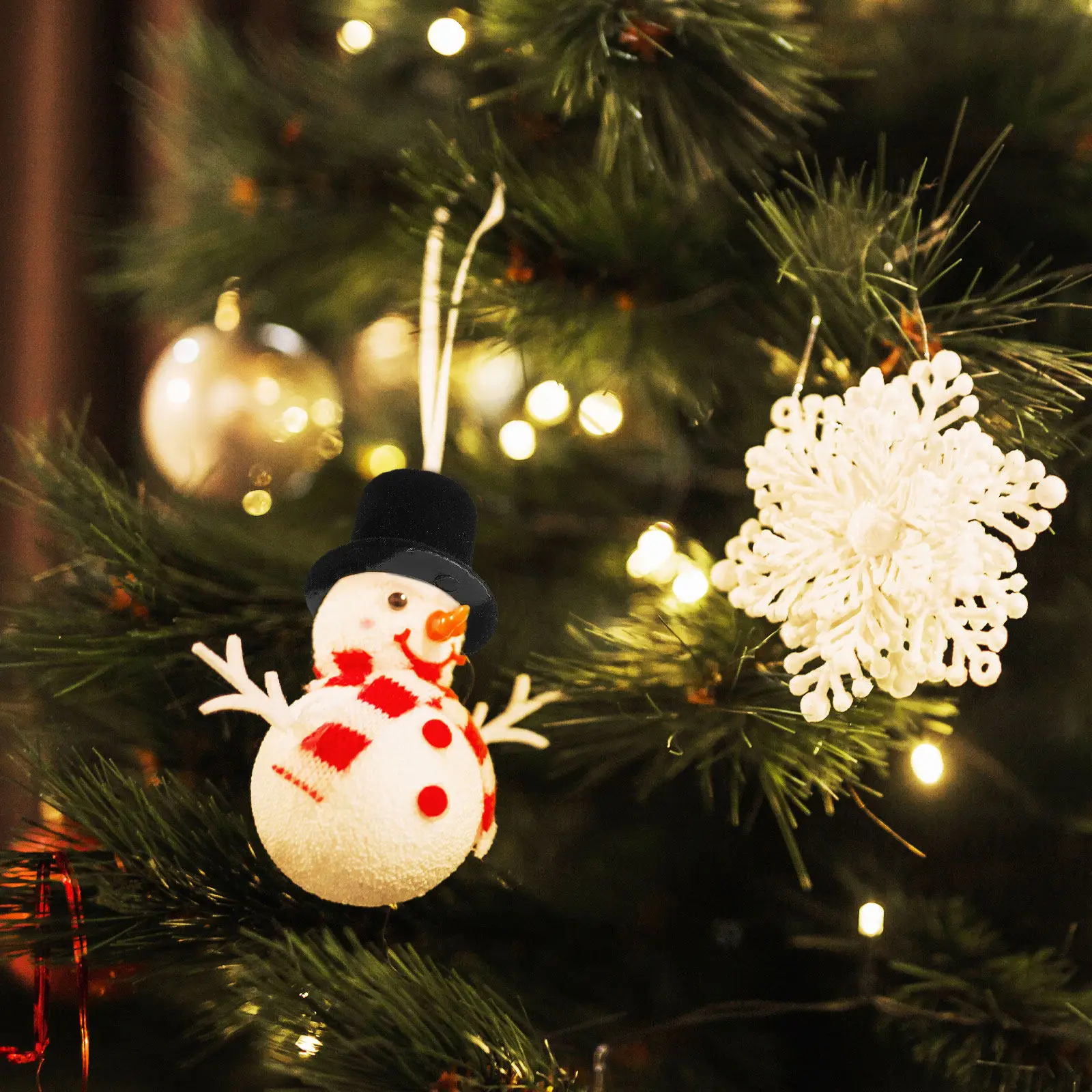 40개 광대 모자 장식 할로윈 파티 머리 장식 서커스 탑 블랙 미니 눈사람