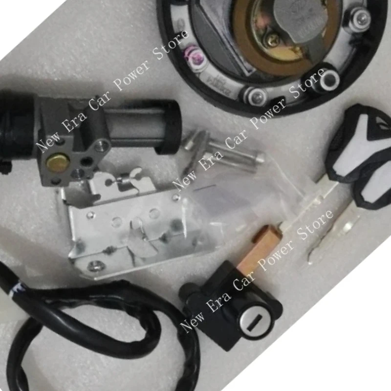 Motorcycle Complete Lock Assembly, Suitable for KPT200 LF200-10D
