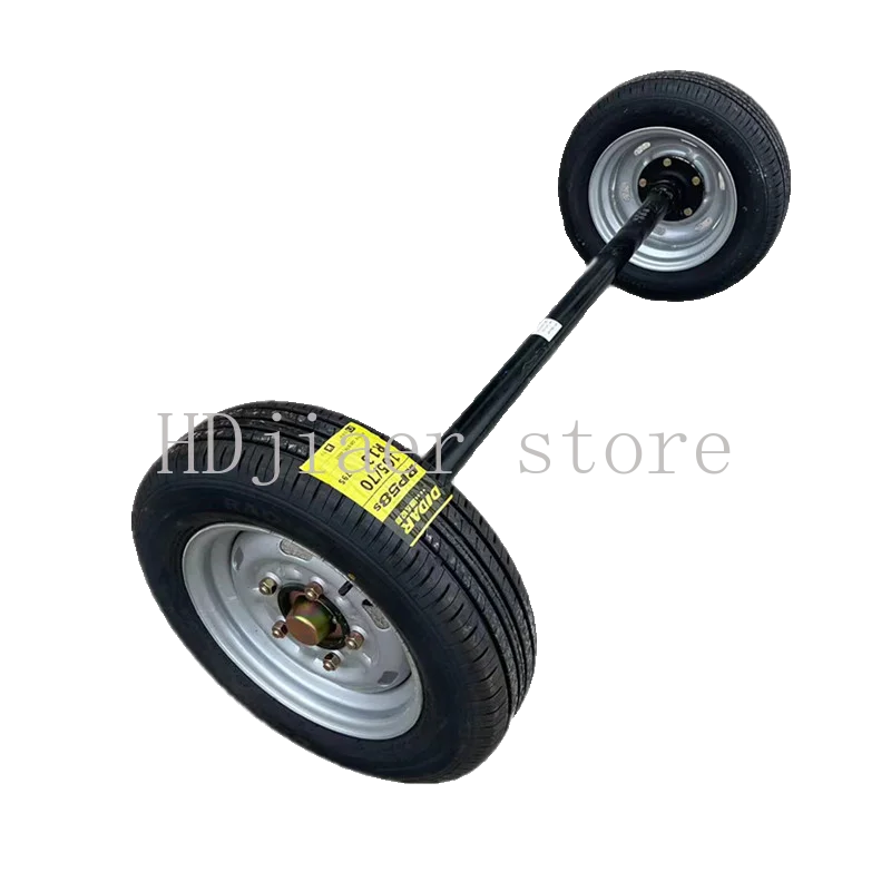 

Yacht rubber boat rear axle assembly RV with wheels trailer axle kit Board house flatbed car modification rear axle