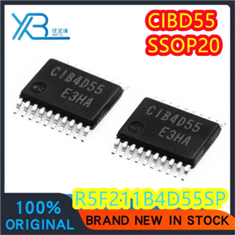 (1/20 pieces) R5F211B4D55SP CIB4D55 TSSOP20 microcontroller chip MCU original authentic fast delivery low power consumption