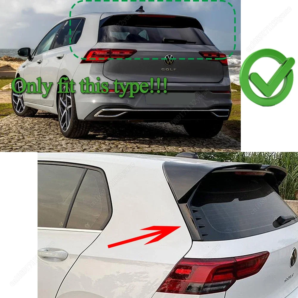 2Pcs Car Rear Windo…