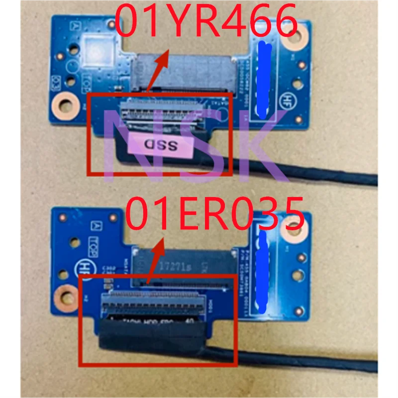 Imagem -02 - Suporte de Unidade de Estado Sólido para Lenovo Thinkpad Interface Thinkpad T570 T580 P51s P52s m2 Pcie Nvme 01er035 Sc50m73861 01yr466 01yr476