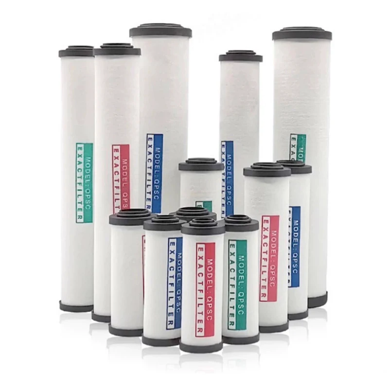 

QPS 015 024 035 060 090 120 150 Air compressor replacement filter Accessories Compressed air precision filter Dryer Q015 P024