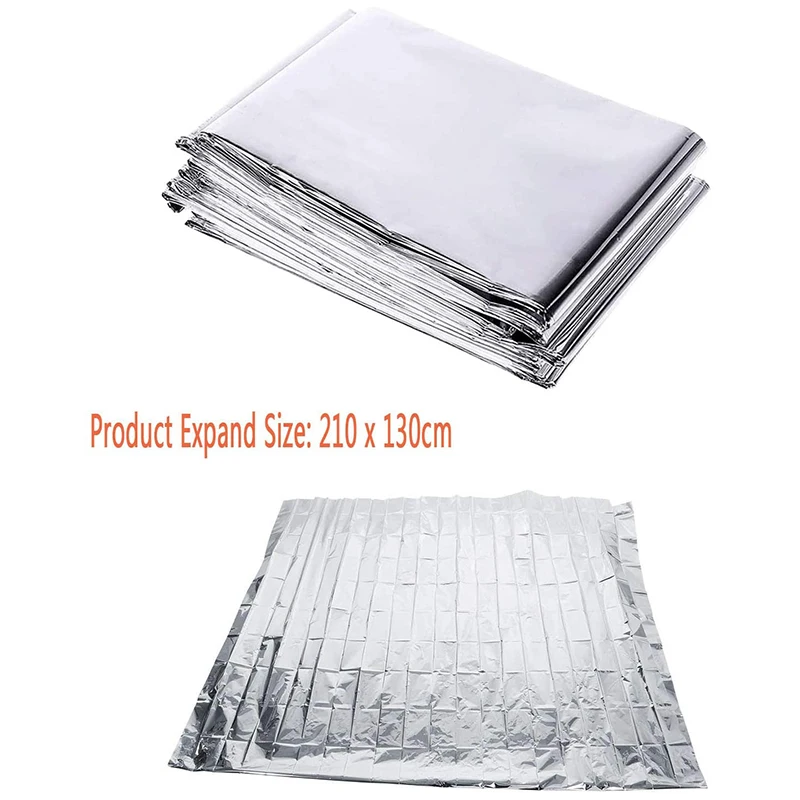 6 Pack High Silver Reflective Mylar Film, Garden Greenhouse Covering Foil Sheets Effectively Increase Plants Growth