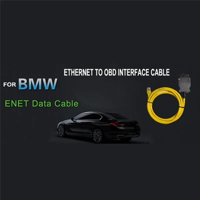 Imagem -06 - Cabo de Diagnóstico Obd2 para Bmw Enet Car Scanner Enet E-sys Codificação Icom F-series Alta Qualidade Polegada