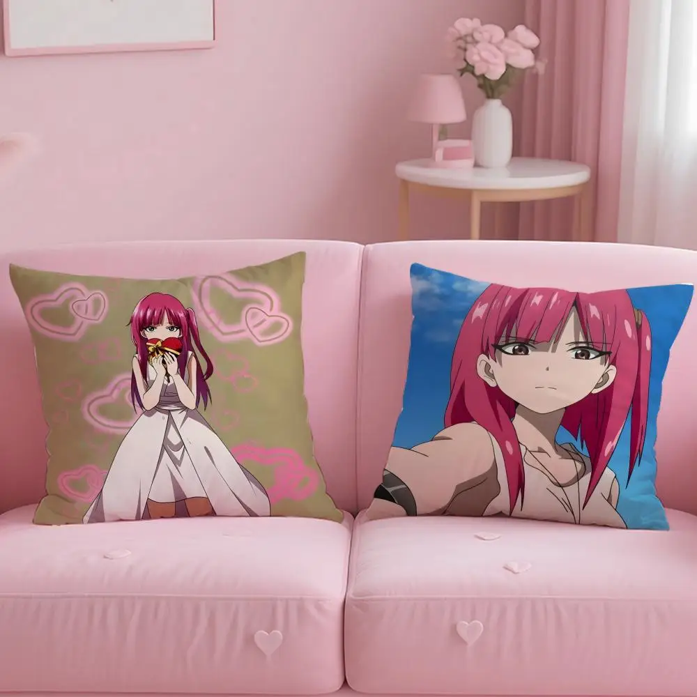 Anime Magi The Labyrinth of Magic Cushion Cover Soft & Easy-Wash Pillow Case – Versatile for Couch, Bed, Travel and Office