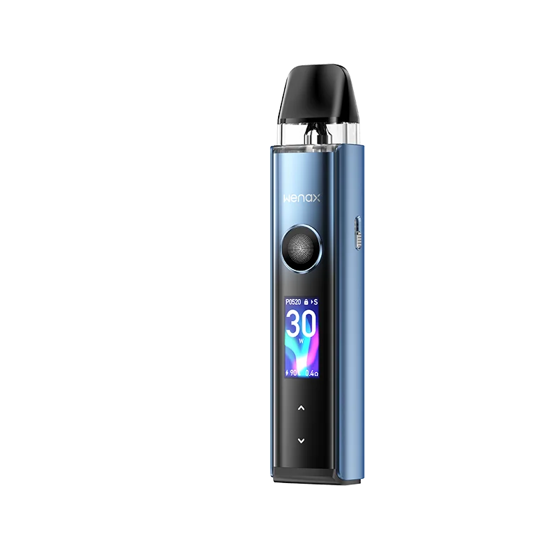 GeekVape-Wenax Q Vape Kit Pro ، 30 واط ، بطارية مللي أمبير في الساعة ، سحب تلقائي ، 2 ، خرطوشة Q ، 0.8 أوم ، مبخر السجائر الإلكترونية الأصلي
