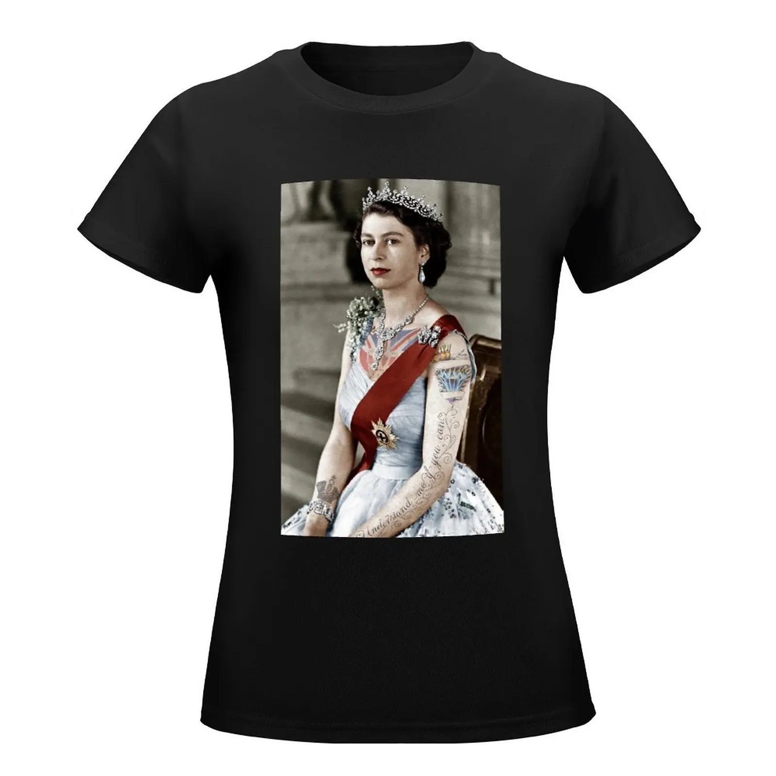 Tattoo Queen T-Shirt Female clothing cute clothes Woman clothes