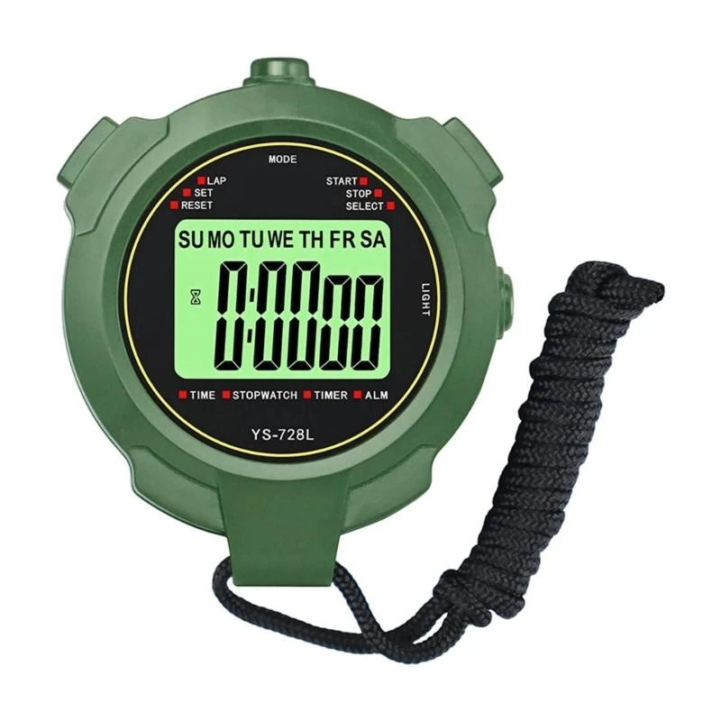 

Multifunction Electronic Stopwatch Handheld Chronometer Sports Countdown for Sports Stopwatch