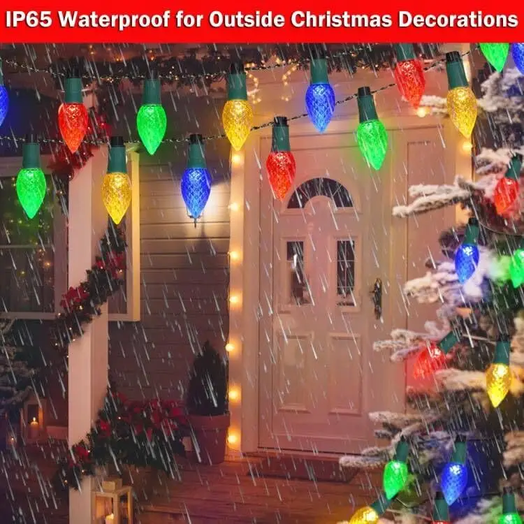 

Christmas Decorative Light,LED String Light Solar strawberry Lights, Solar Courtyard Light, 12 lights/set，Wedding Decoration