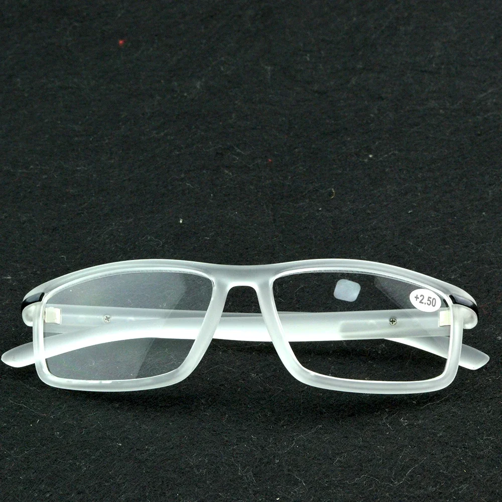 NOMANOV White Dignity Fashion Trend Full Rim Men Women Reading Glasses +1 +1.5 +2 +2.5 +3 +3.5 +4