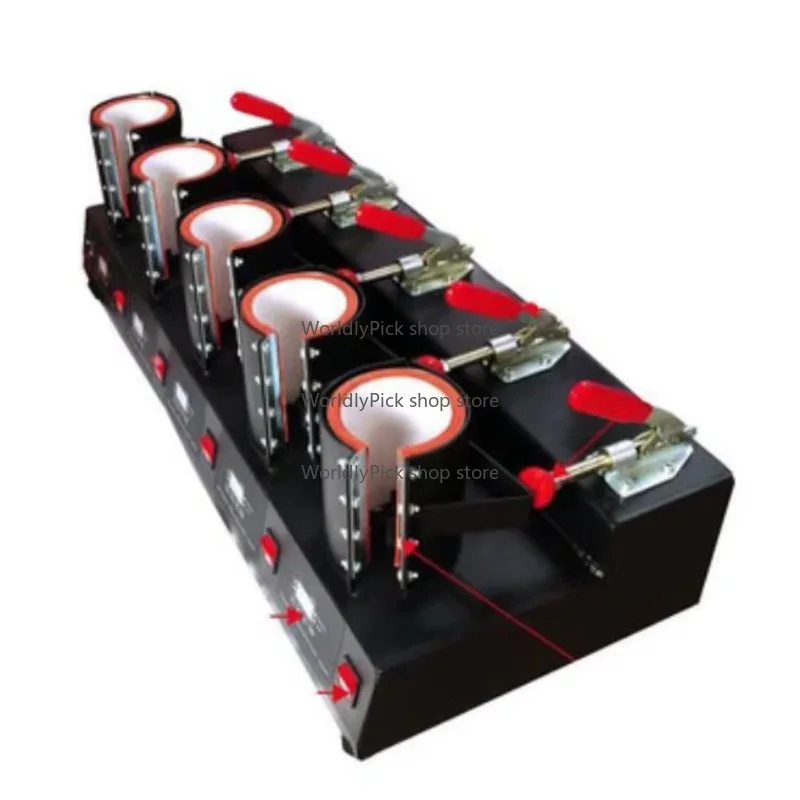 SG-012E Горячая продажа 5 в 1, термопресс для кружки, печатная машина, дешевая машина для термопрессования кружки