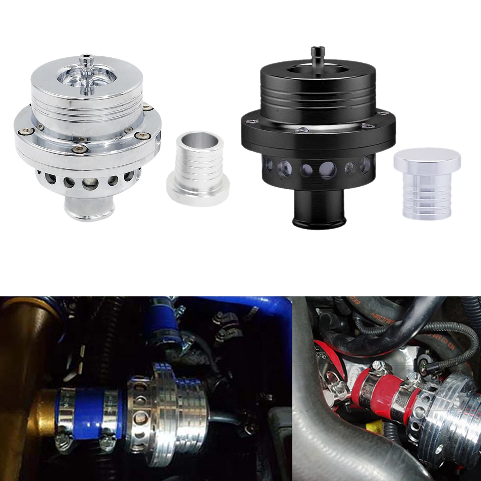 

Aluminum Twin Piston VTA Atmospheric Dump Blow off Valve Replace for Saab