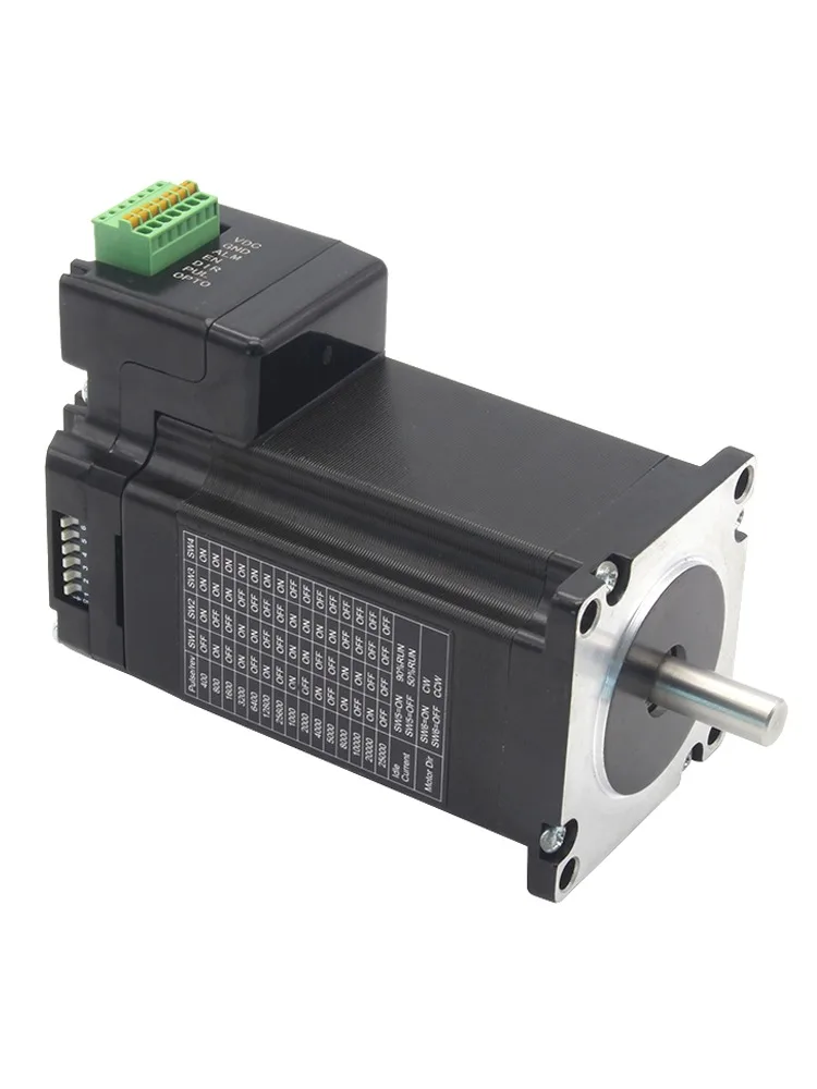 

0.55~2.8N.M 2.4~28mh 2.5-4.2A Nema 23 57mm Series Integrated Smooth Open Loop Stepper Motor and Stepper Driver