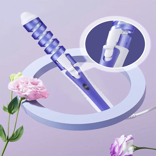 مكواة تجعيد حلزونية سحرية، أداة تجعيد الشعر الكهربائية المنزلية، تسخين سريع، أداة تجعيد السيراميك، تصفيف الشعر، محمولة، دوارة تلقائية #6