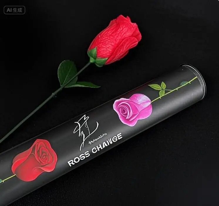 

Color Changing Twin Rose By Kim Hyun Soo Stage Magic Trick Mentalism Magia Magie Magicians Prop Accessory Illusion Gimmick