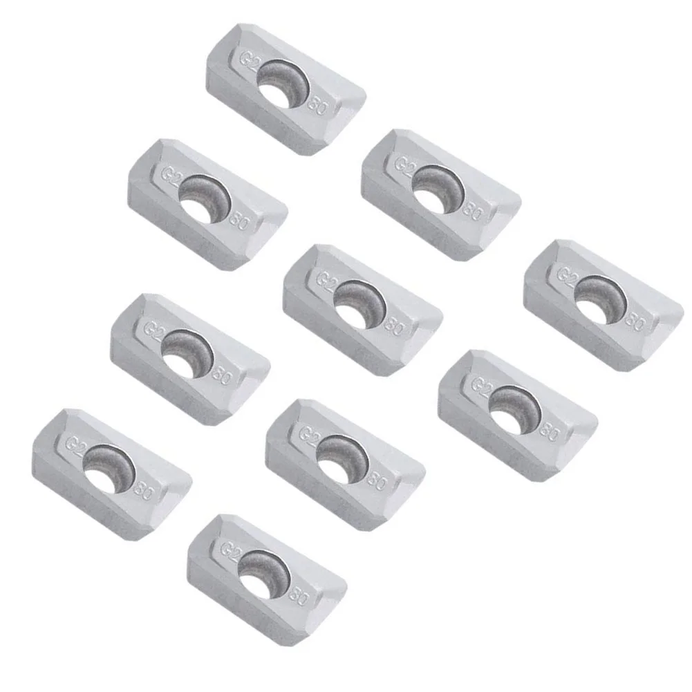 

10 шт. твердосплавные вставки Apkt11t308-LH карбидные ритмы для обработки алюминиевых индексируемых вставок с ЧПУ, инструменты для производства металлообработки