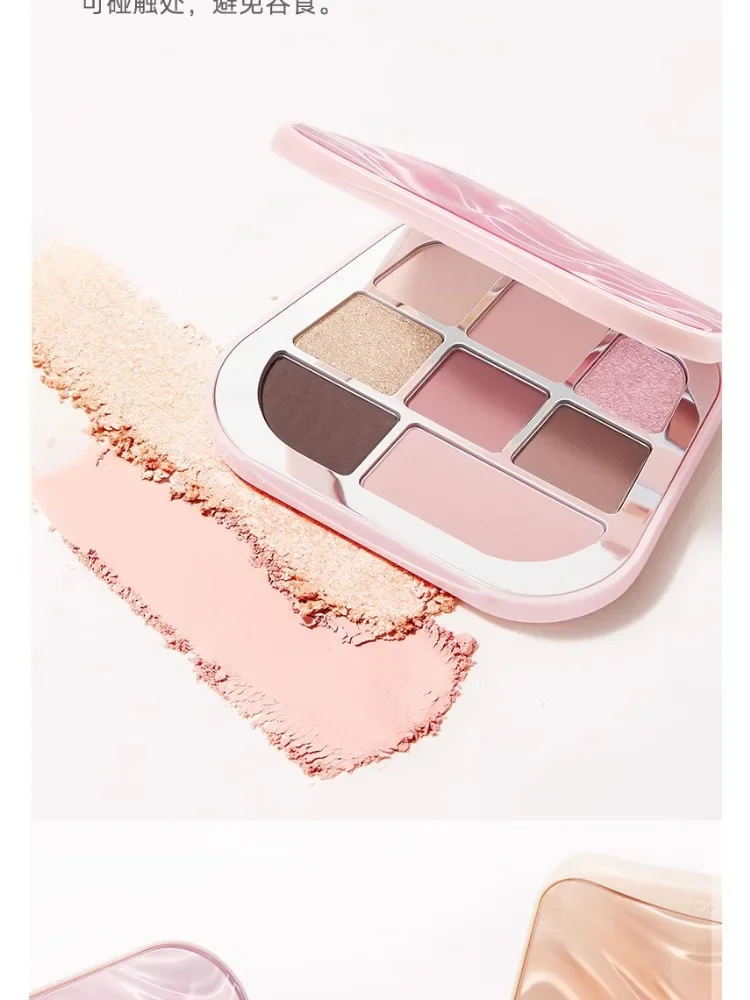 FOCALLURE Eyeshadow Palette Dry Rose Pink Eye Shadow Long Lasting Brightening Females Makeup Waterproof Rare Beauty Cosmetics