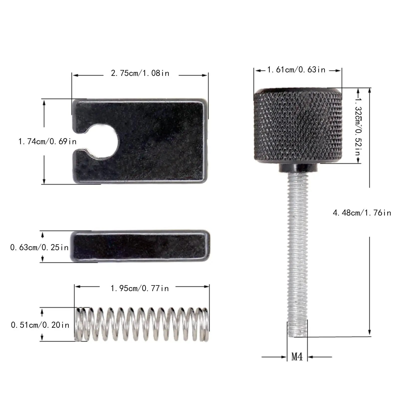 

Advanced Metal Headless Electric Bass Tremolo Bridge Saddle for Custom Bass Guitars Precise Pitch Adjustment