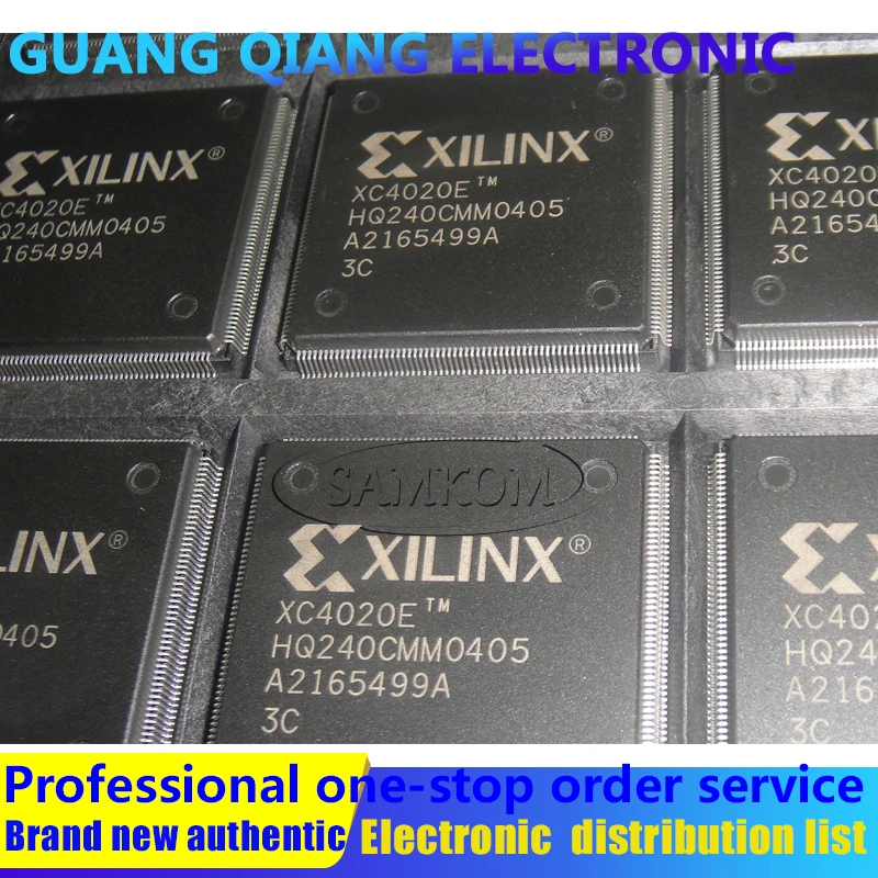 

1PCS XC4020E-3HQ240C IC FPGA 193 I/O 240QFP