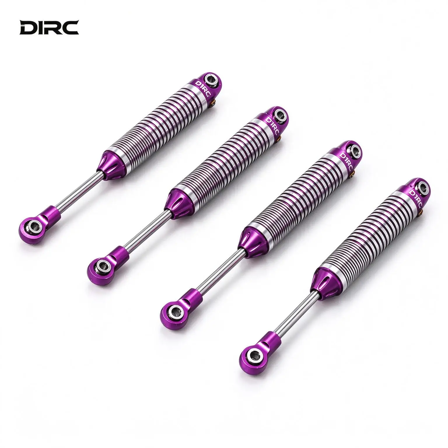 D1RC Purple Aluminum Shock D Series Damper 100-120mm for 1/10 1/12 Scale RC Crawler Rainforest Simulation