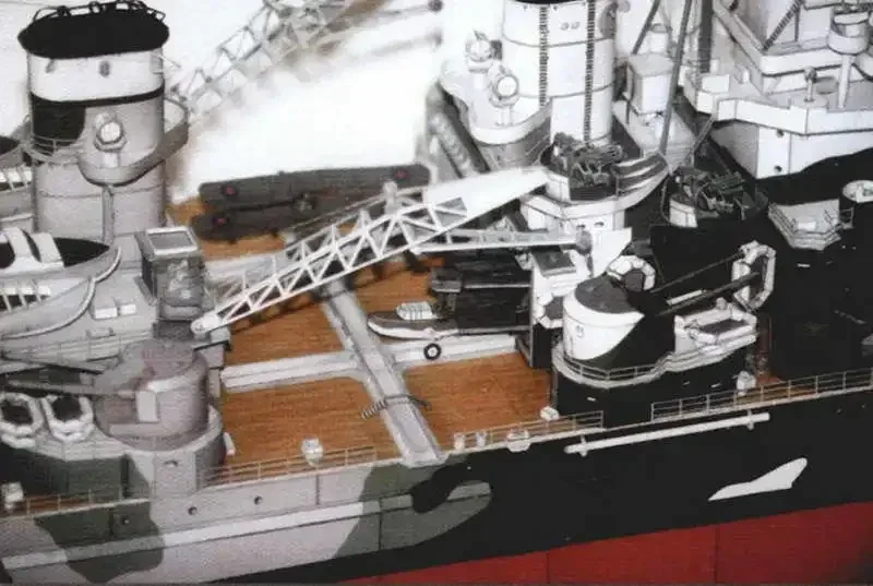 83 CM UK Galles Principe Corazzata Nave da guerra FAI DA TE 3D Carta di Carta Modello Set di Costruzione Giocattoli di Costruzione Barca Nave Modello Militare giocattolo per bambini