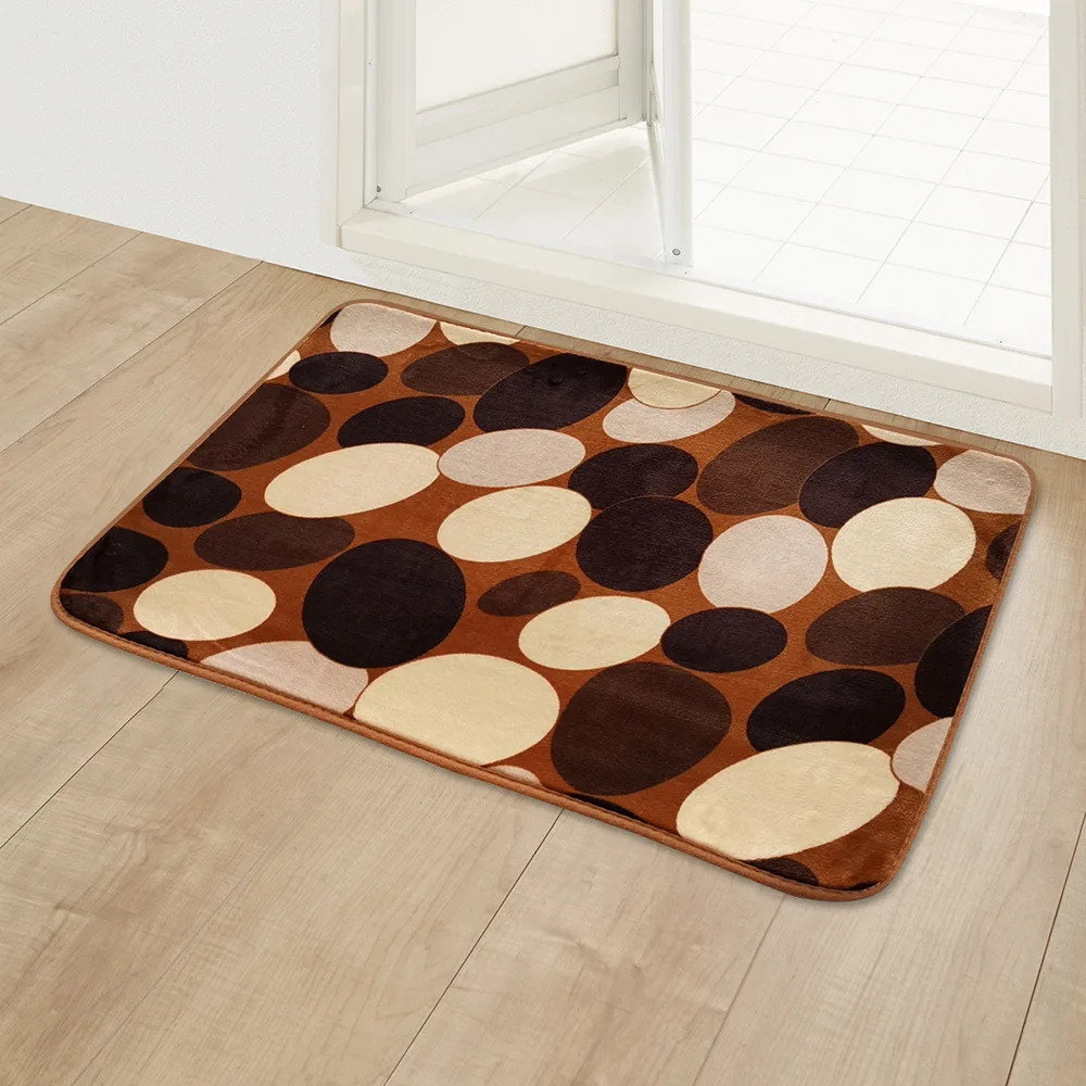 Tappetino per piedi del bagno zerbino d\'ingresso della camera da letto casa cucina pavimento bagno porta Decor tappeto doccia vasca da bagno tappeto
