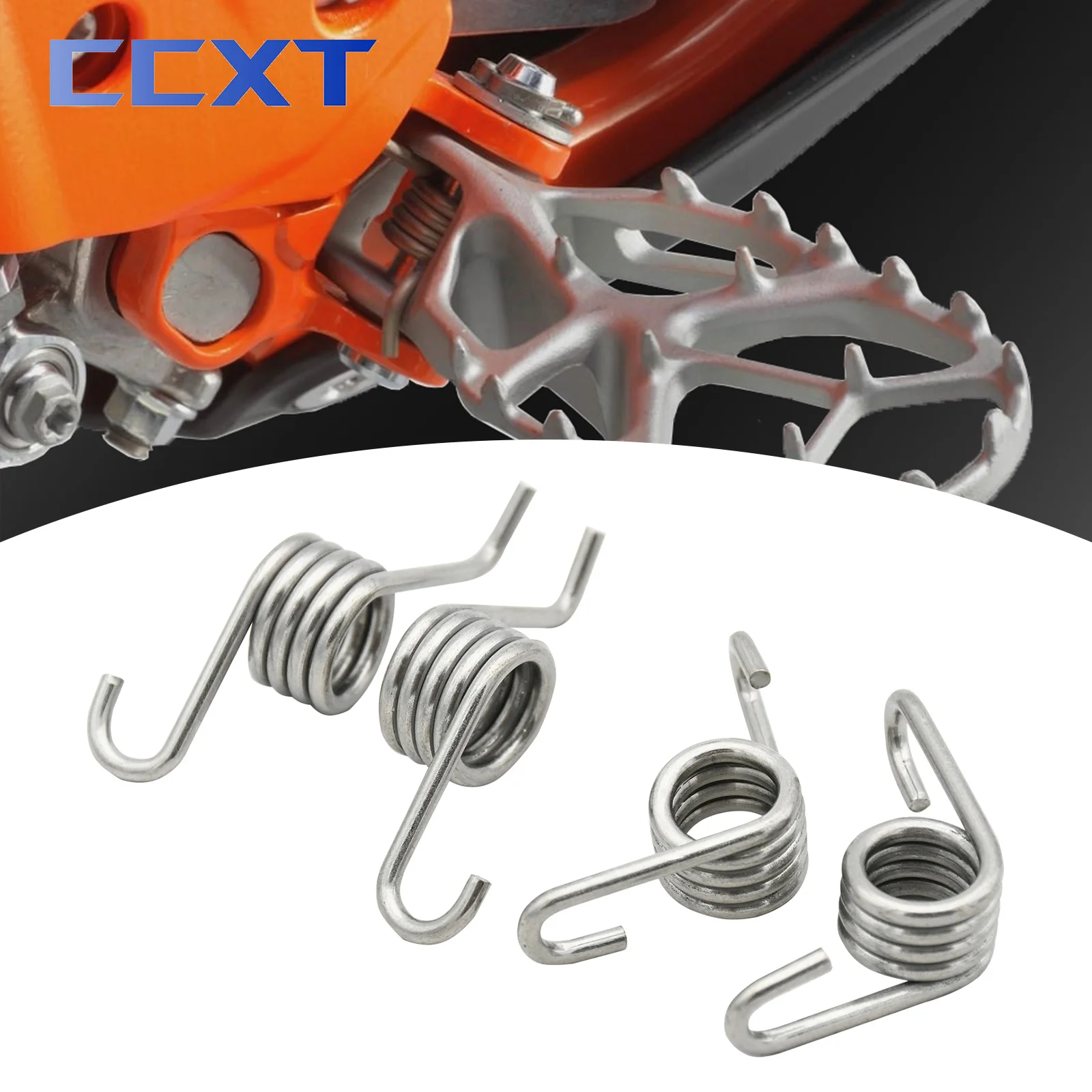 

Подножки для мотоцикла с пружинным механизмом для KTM SXF SX EXCF EXC XC XCF XCW XCFW FREERIDE ADVENTURE SUPER MOTO/R/T, универсальные