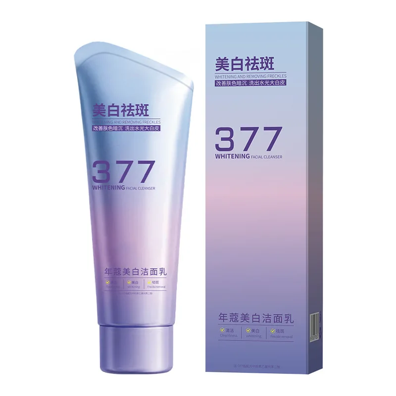 377 フェイシャルクレンザー オイルコントロール 毛穴洗浄 美白 保湿 メラニン除去