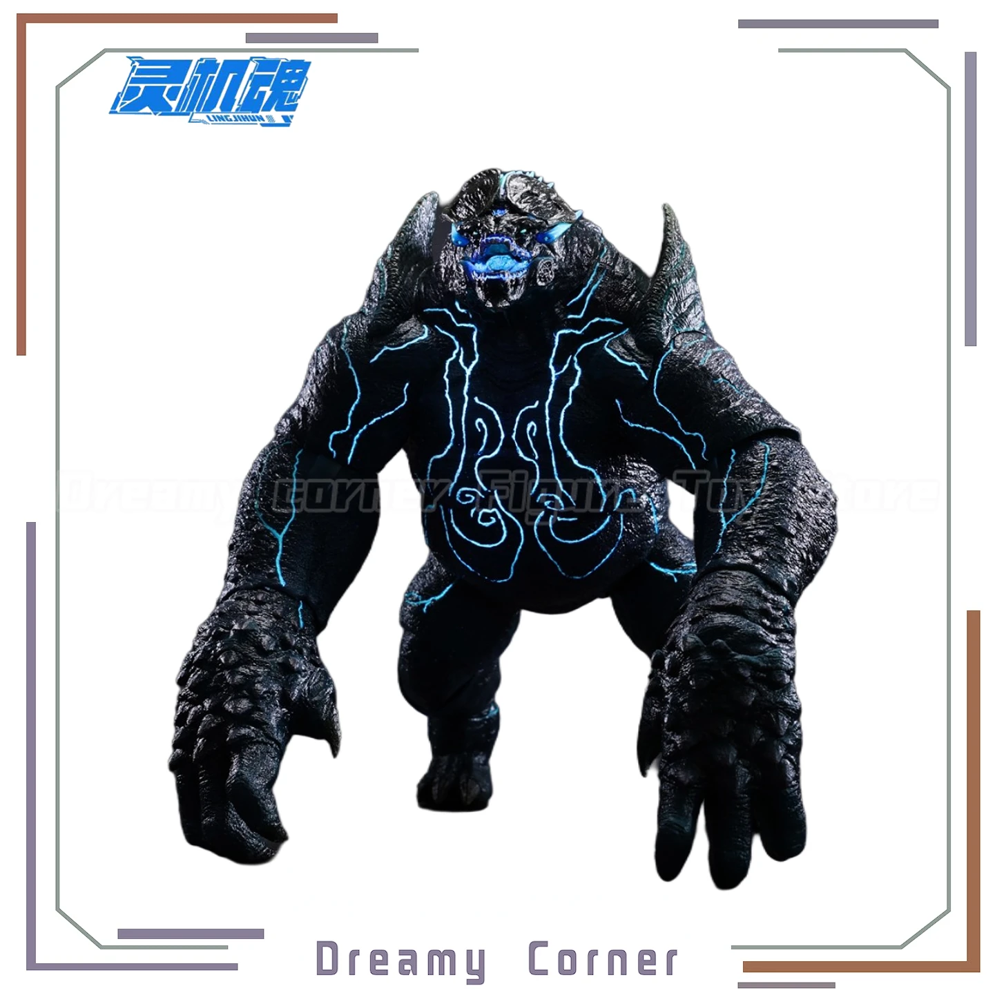 

【In Stock】Original Ling Jihun Pacific Rim Leathback Action Figure Toy Model Collection