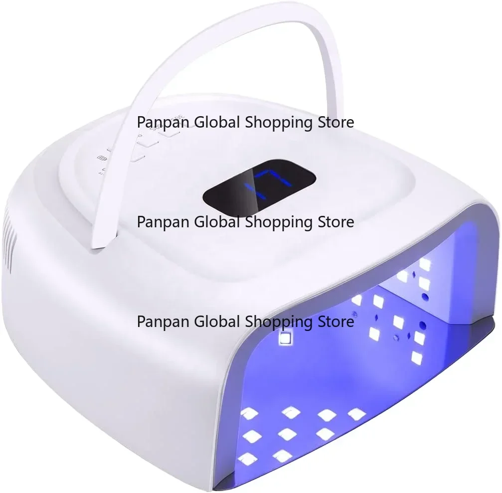60W Rechargeable Gel Uv Nail Lamp Cordless Portable Uv Led Lamps for Nails With Double Light Source