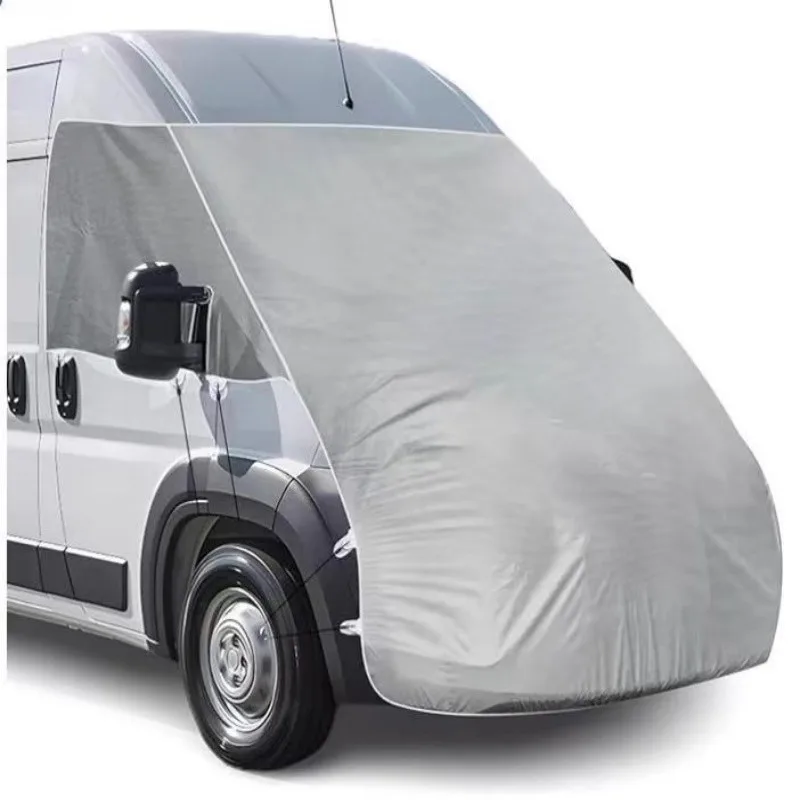 

Caravan RV Bonnet Cover Bra Leaf Car Protector Tailgate Sunshade & Rain Awning Tent Heat Insulation Waterproof Dustproof