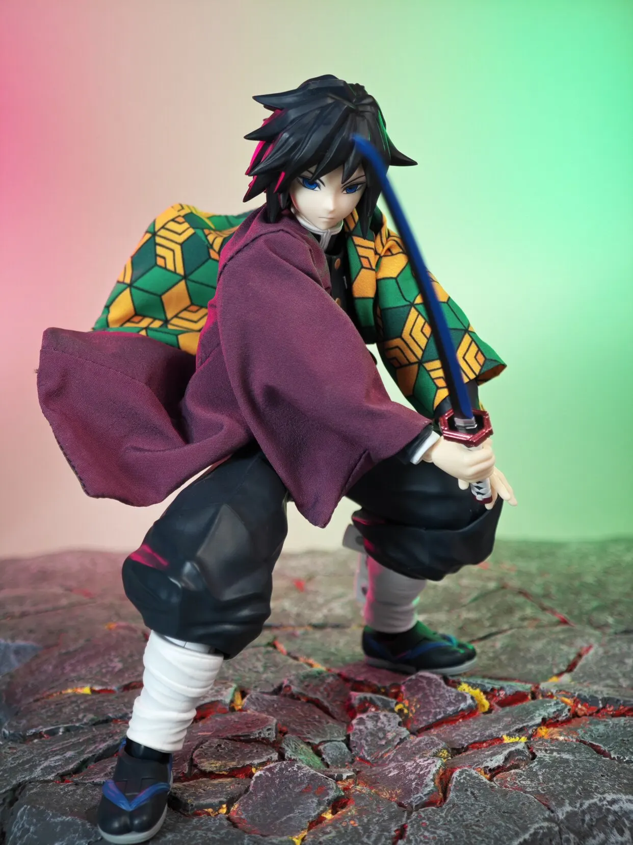 

【Only Clothes】1/12 Scale Male Patchwork Anime Figures Cloth Robe Clothes Models DIY Accessories Model