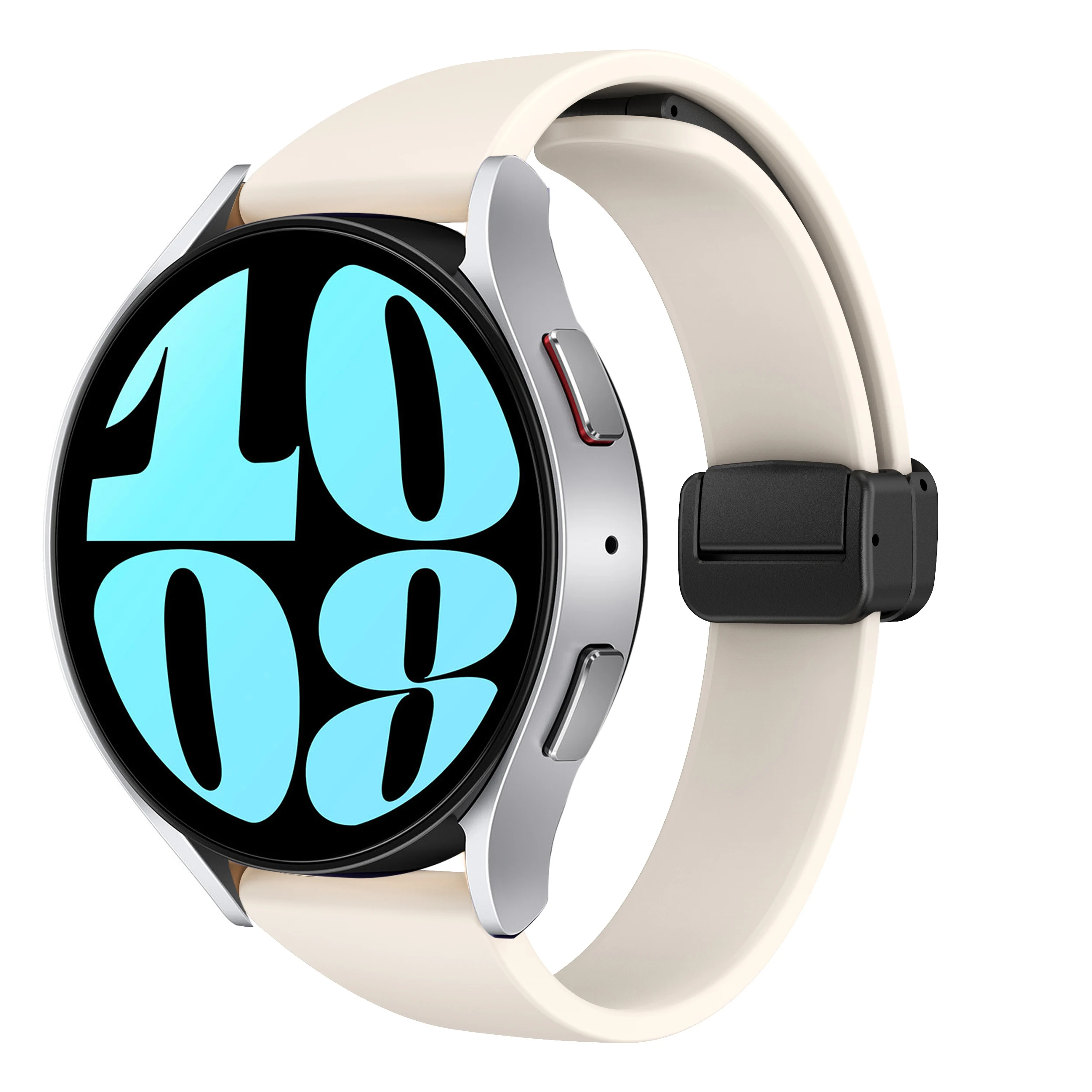 Pulseira de silicone fina para - Smartwatch Slim Watches For Men avaliação e preço