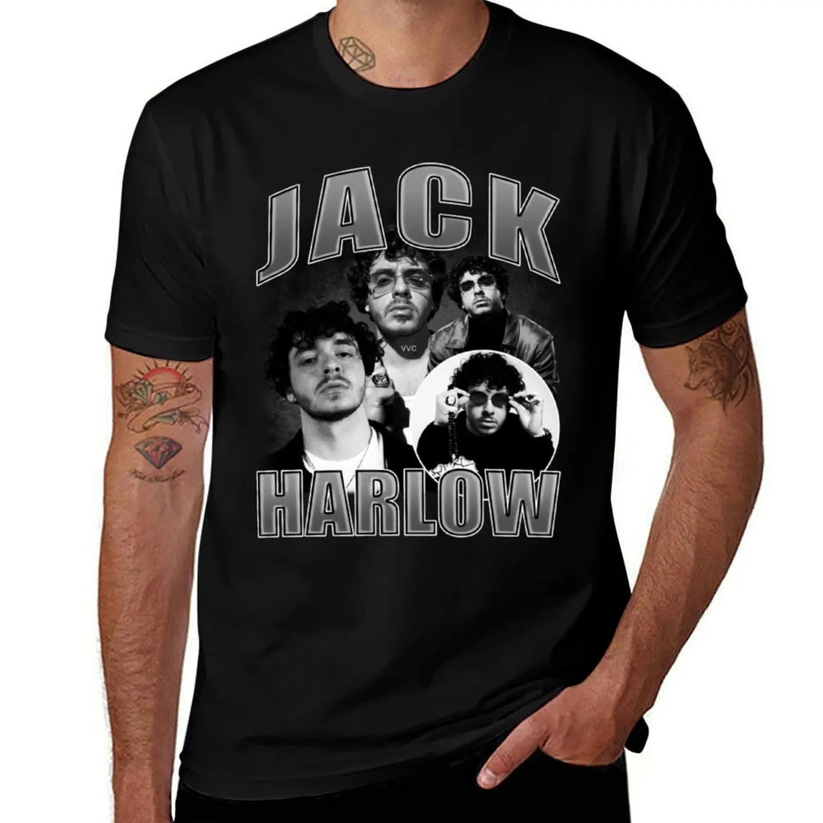 Jack Harlow Bootleg Tee Vintage - Jack Harlow T-Shirt High Elasticity Sports Tee Shirt T-Shirt