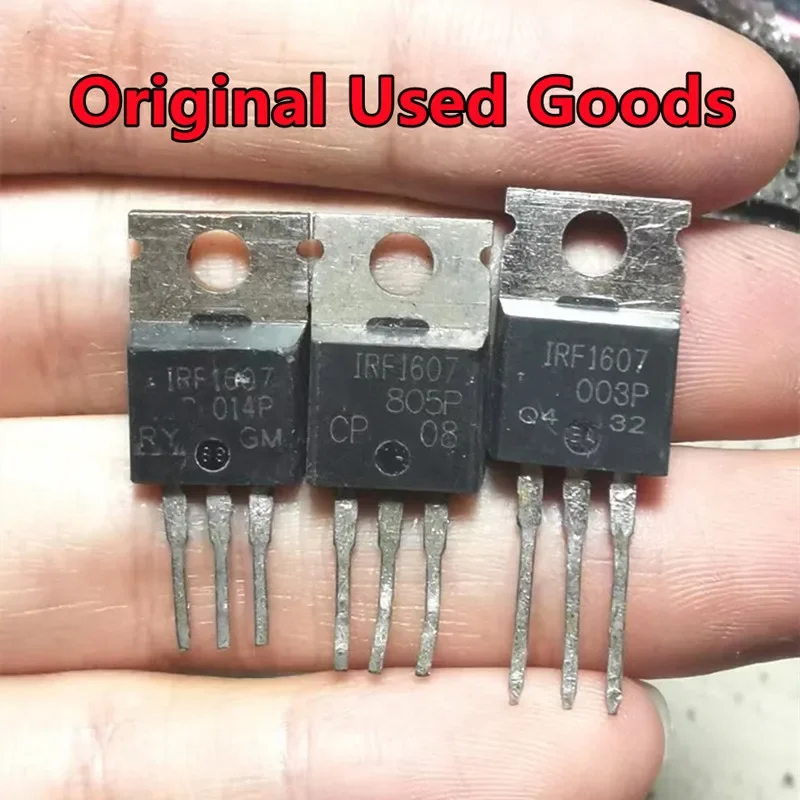 10pcs/lot IRF1607PBF IRF1607 1607 142A 75V TO-220 N-Channel Power MOSFET