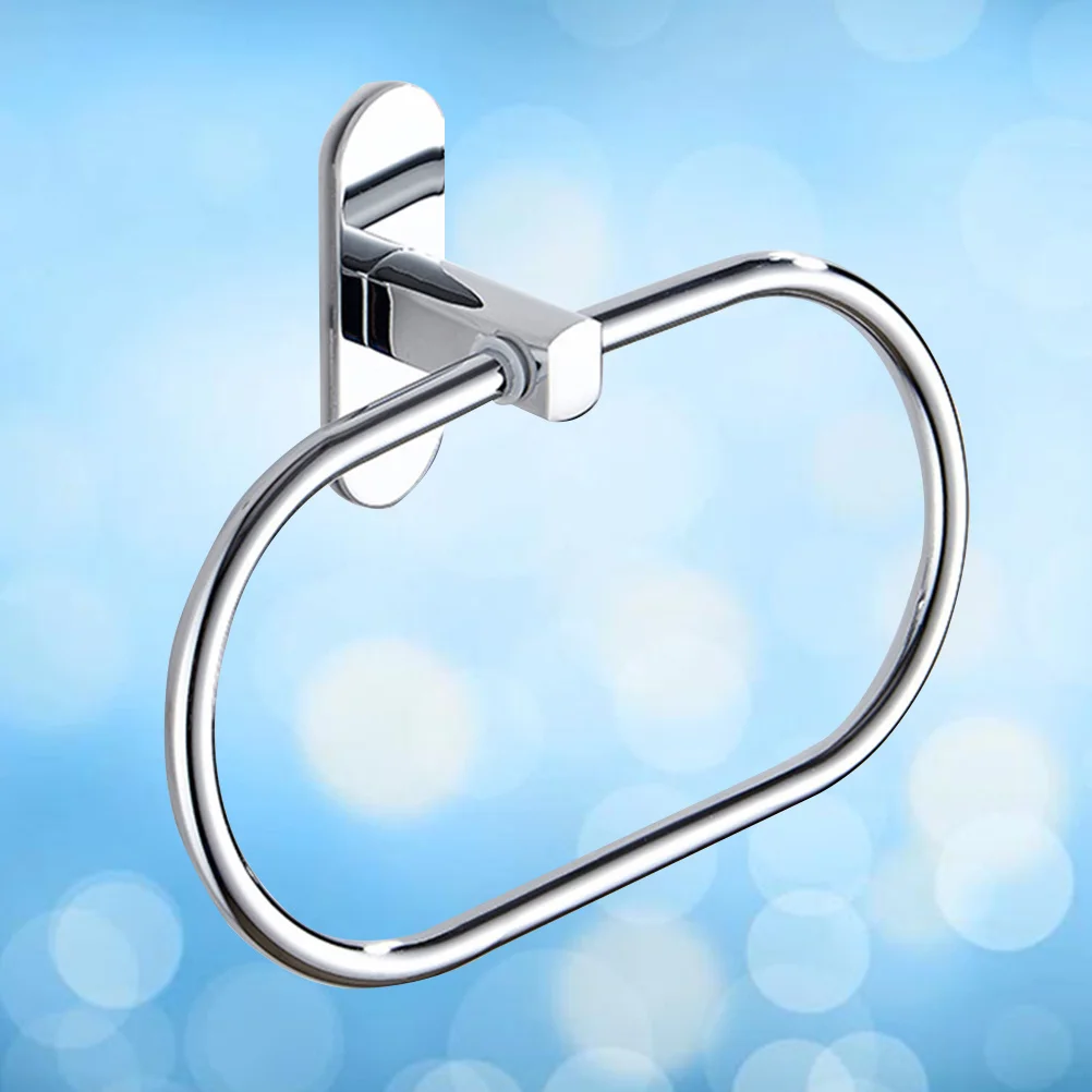 لكمة الحرة منشفة رف الحمام غير قابل للصدأ مقاوم للماء حامل واحد الحائط الحديثة الفولاذ المقاوم للصدأ منشفة بار للمطبخ المنزل