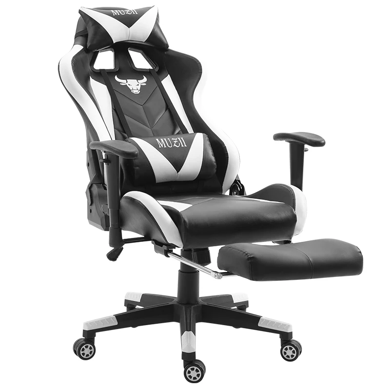 

Ergonomic Computer Desk High Back Racing Style Comfortable Chair Swivel Executive Chair