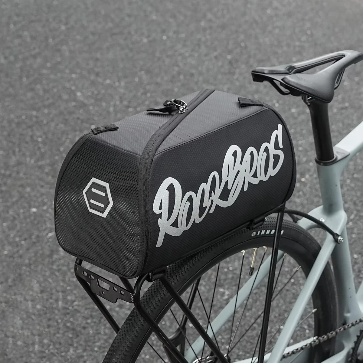 

Bike Rear Seat Bag Waterproof Big Capacity Rear Rack Pannier Shoulder Bags Gym Bag For Mtb Road Bicycle Cycling