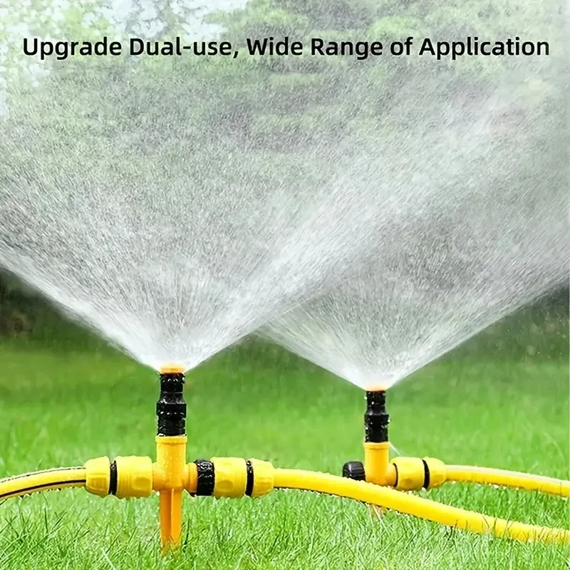 360° Rotating Automatic Garden Sprinkler – Ideal for Lawns, Farms, and Greenhouses, Automatic Irrigation System