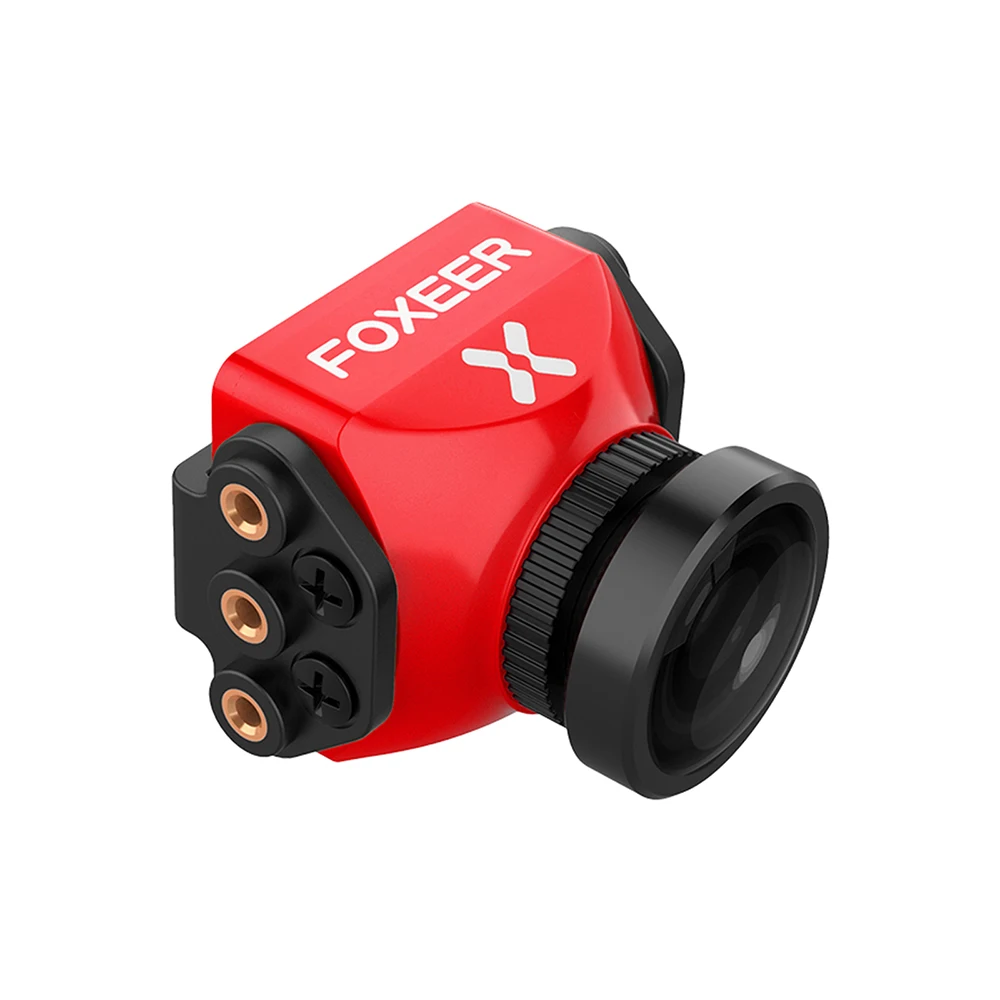 Foxeer Cat 3 Micro Mini cámara FPV baja latencia bajo ruido 1200TVL 0.00001Lux FPV cámara nocturna 2,1mm PAL/NTSC para Dron de carreras de control remoto