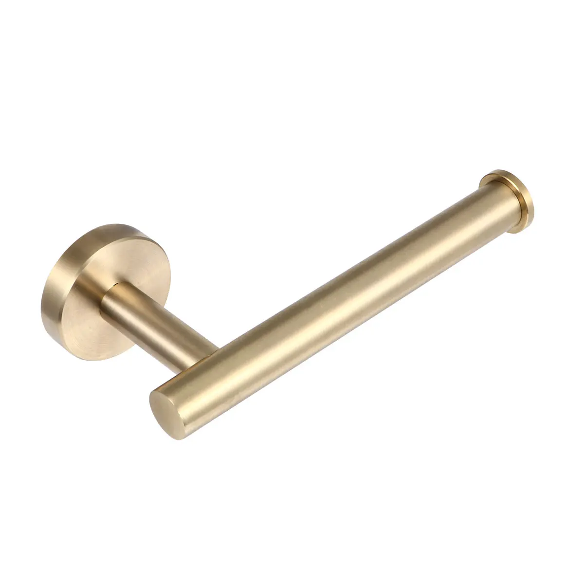 

Golden Paper Towel Rack Stainless Steel Bathroom Shelf Creative Versatile Rack Clothes Hook Practical Tissue Holder Eco Friendly