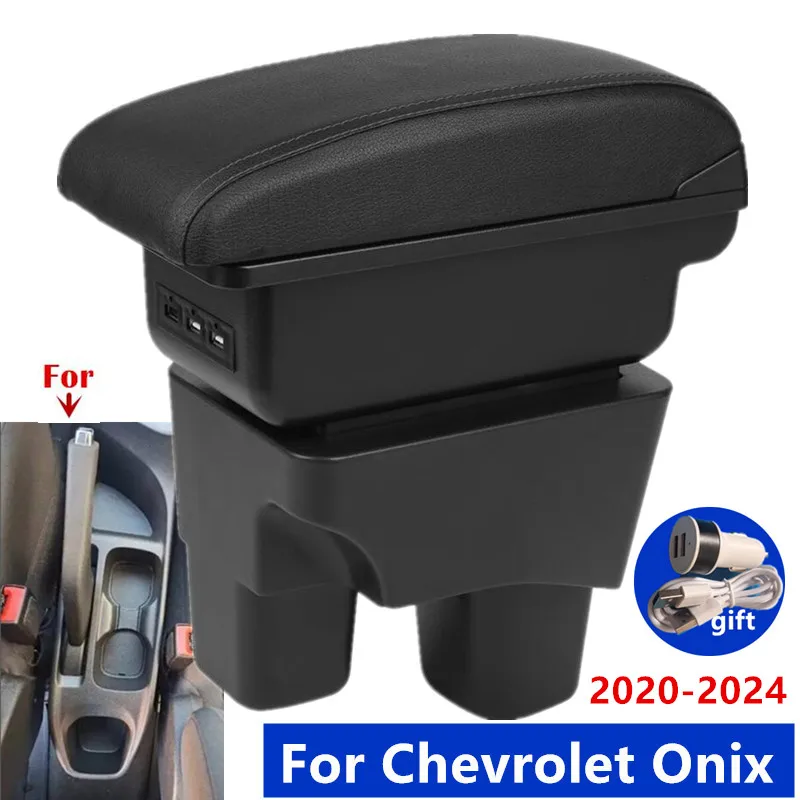 

Для Chevrolet Onix автомобильный подлокотник 2020-2024 центральный ящик для хранения интерьера специальные модернизированные автомобильные аксессуары