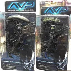 NECA Warrior Grid Alien PVC Action Figure Alien VS Predator Xenomorph Aliens modello da collezione giocattolo regalo di natale 19CM