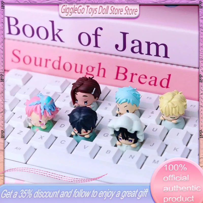 

New Authentic Senyu Mangu Alien Stage Baby Series Mechanical Keyboard Keycaps Alien Stage Periphery Trendy Play Surprise Gifts